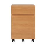 【中古品】木製デスクキャビネット