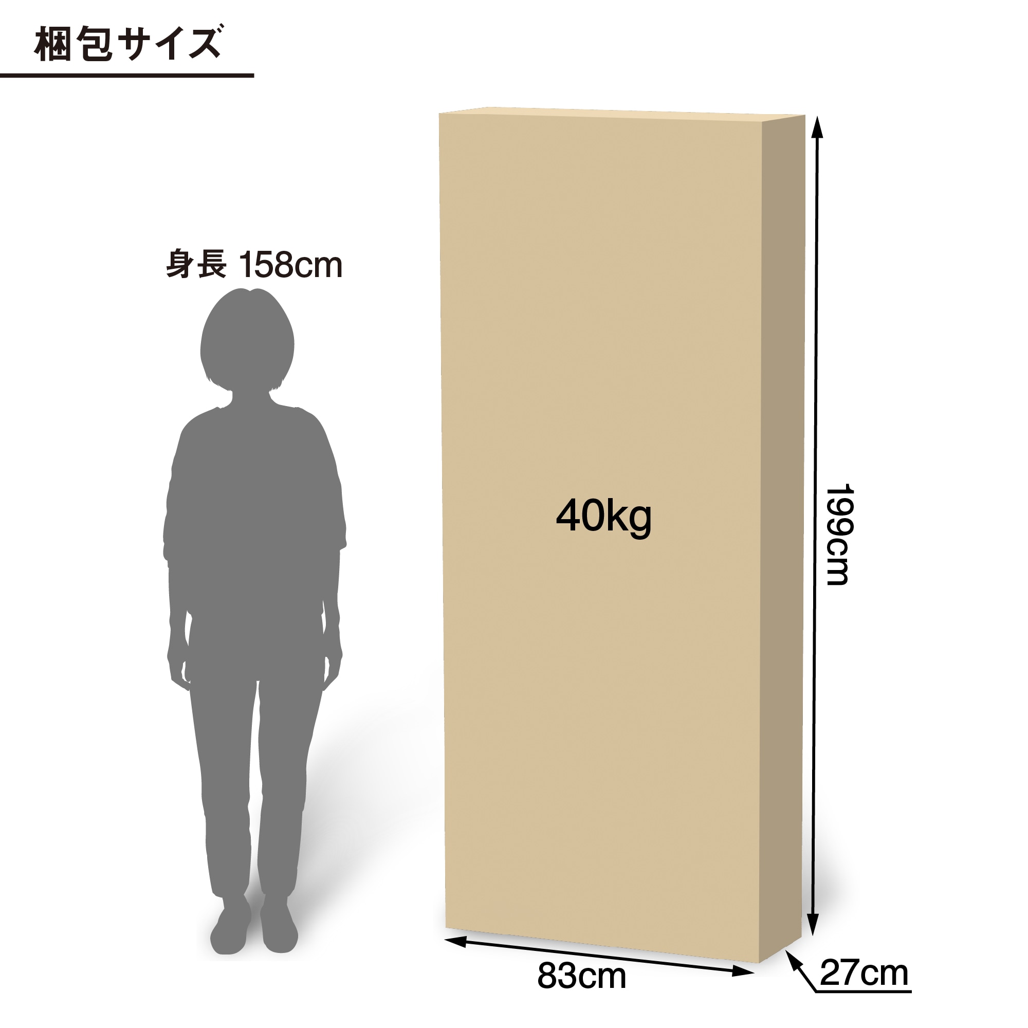 【中古品】脚付マットレス　ポケットコイル　（洗えるカバー）