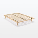 【中古品】木製ベッドフレーム