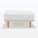 【中古品】スチールベッドフレーム＋木製脚２０ｃｍ