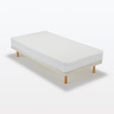 【中古品】スチールベッドフレーム＋木製脚２０ｃｍ