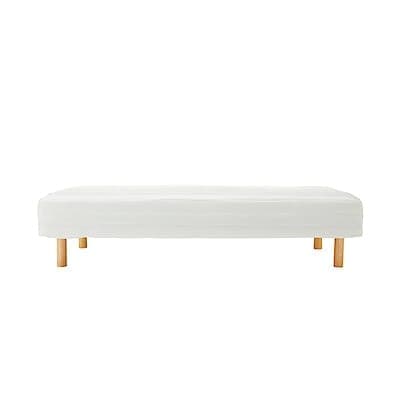 【直接取引希望】無印　旧スモールべッドフレーム　20cm脚付き 12/30まで 無印良品 MUJI オーク材 スモールサイズ 木製ベッドフレーム