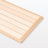 【中古品】ビーチ材　ベビーベッド