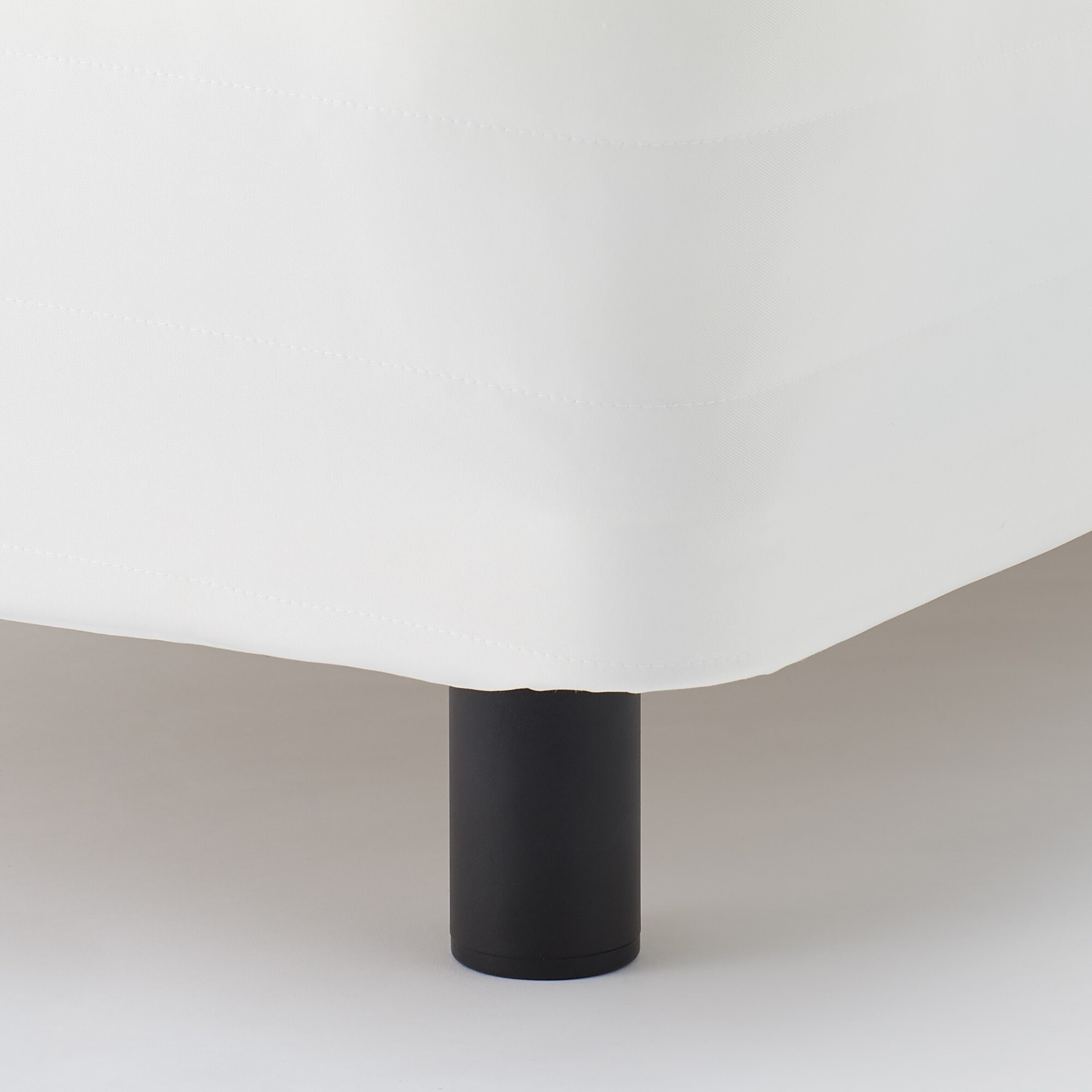 【中古品】脚付マットレス・高密度ポケットコイル・シングル（洗えるカバー）