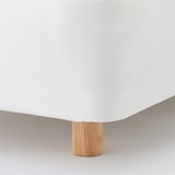 【中古品】脚付マットレス・高密度ポケットコイル・シングル（洗えるカバー）