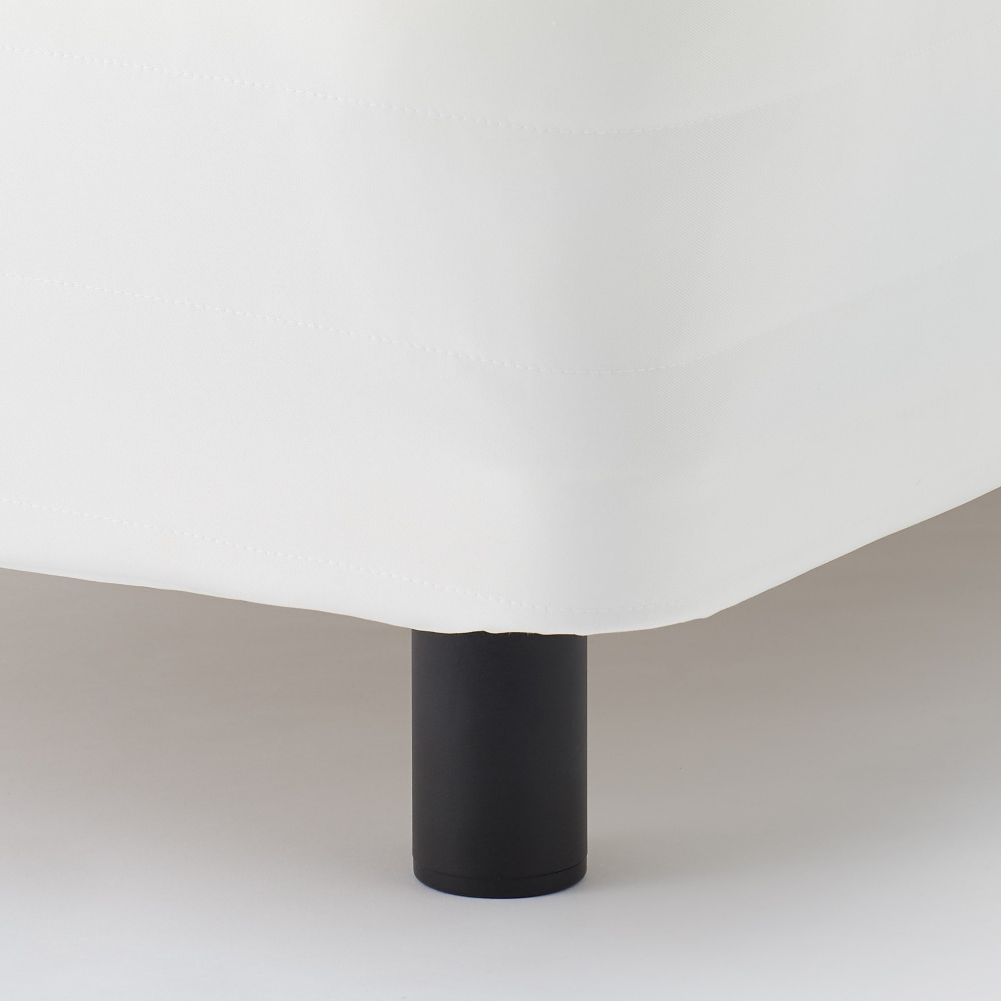 【中古品】脚付マットレス・高密度ポケットコイル・セミダブル（洗えるカバー）