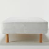 【中古品】脚付マットレス・高密度ポケットコイル・ダブル（洗えるカバー）