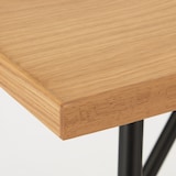 折りたたみローテーブル・幅９０ｃｍ・オーク材