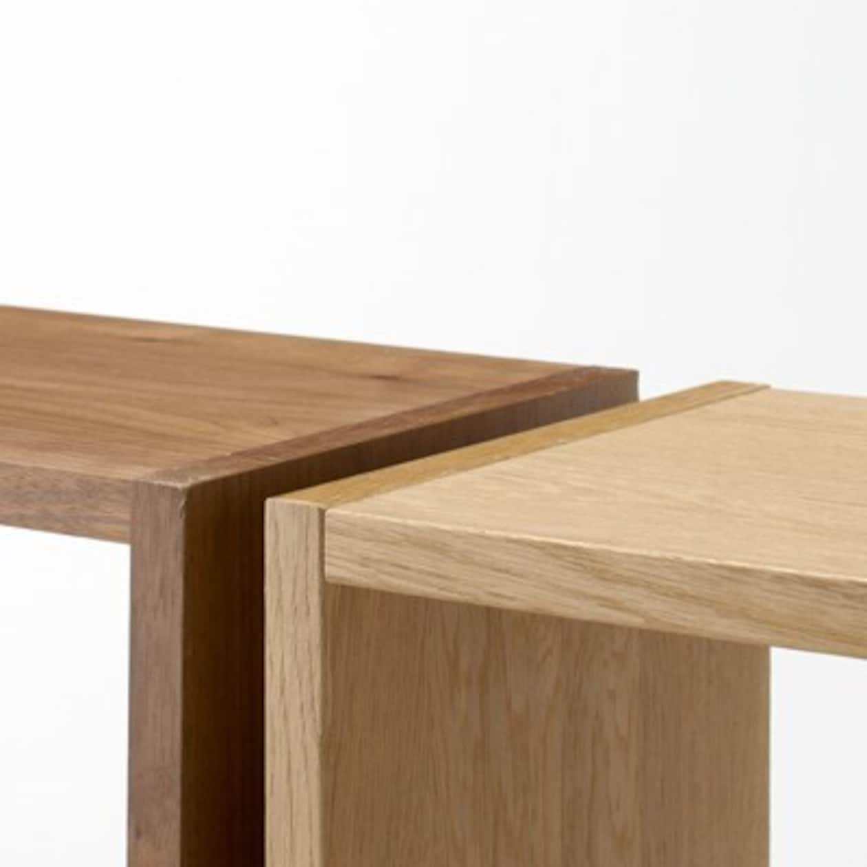 スタッキングシェルフ・５段・ウォールナット材