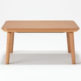 こたつ正方形・本体・タモ材・フラットヒーター