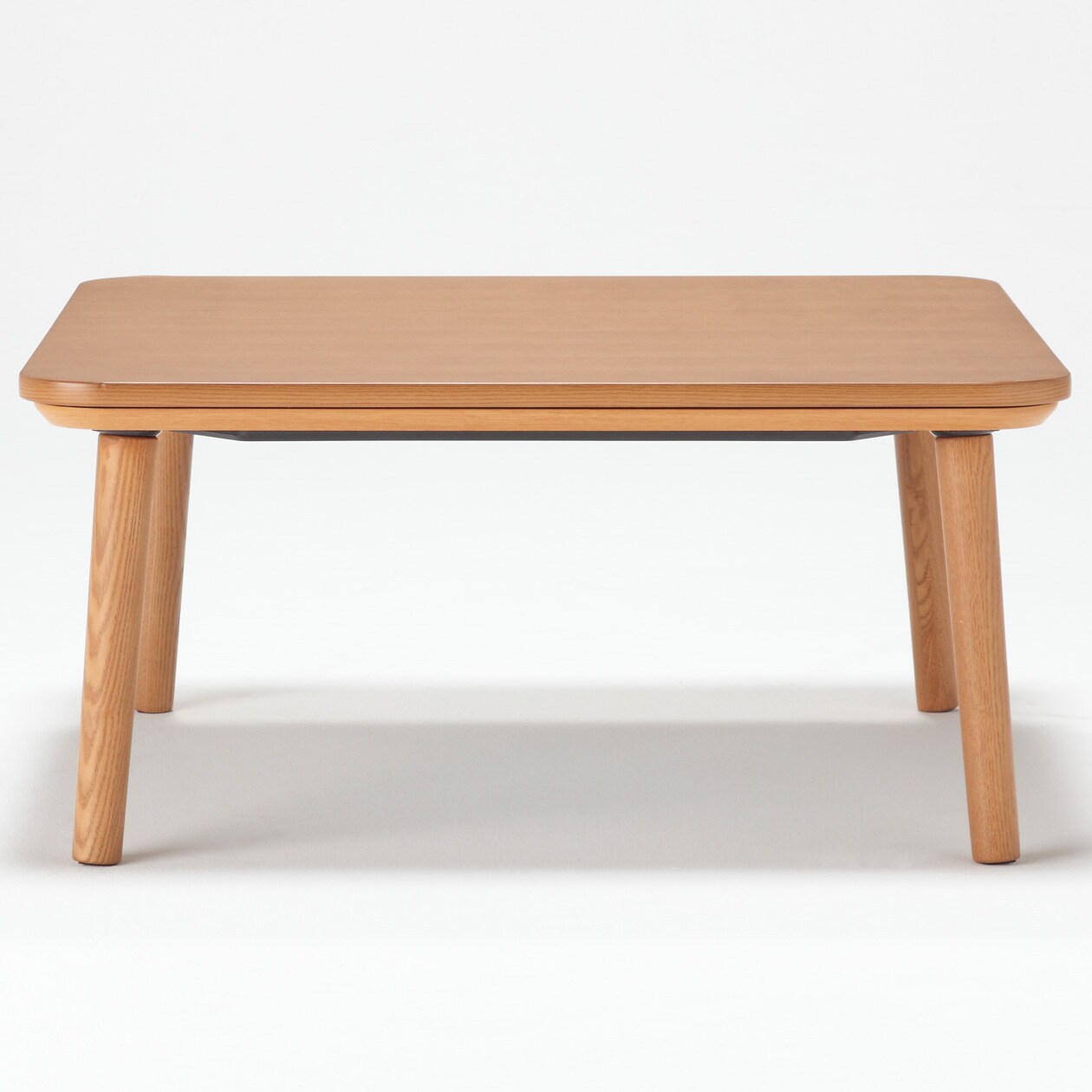 こたつ正方形・本体・タモ材・フラットヒーター