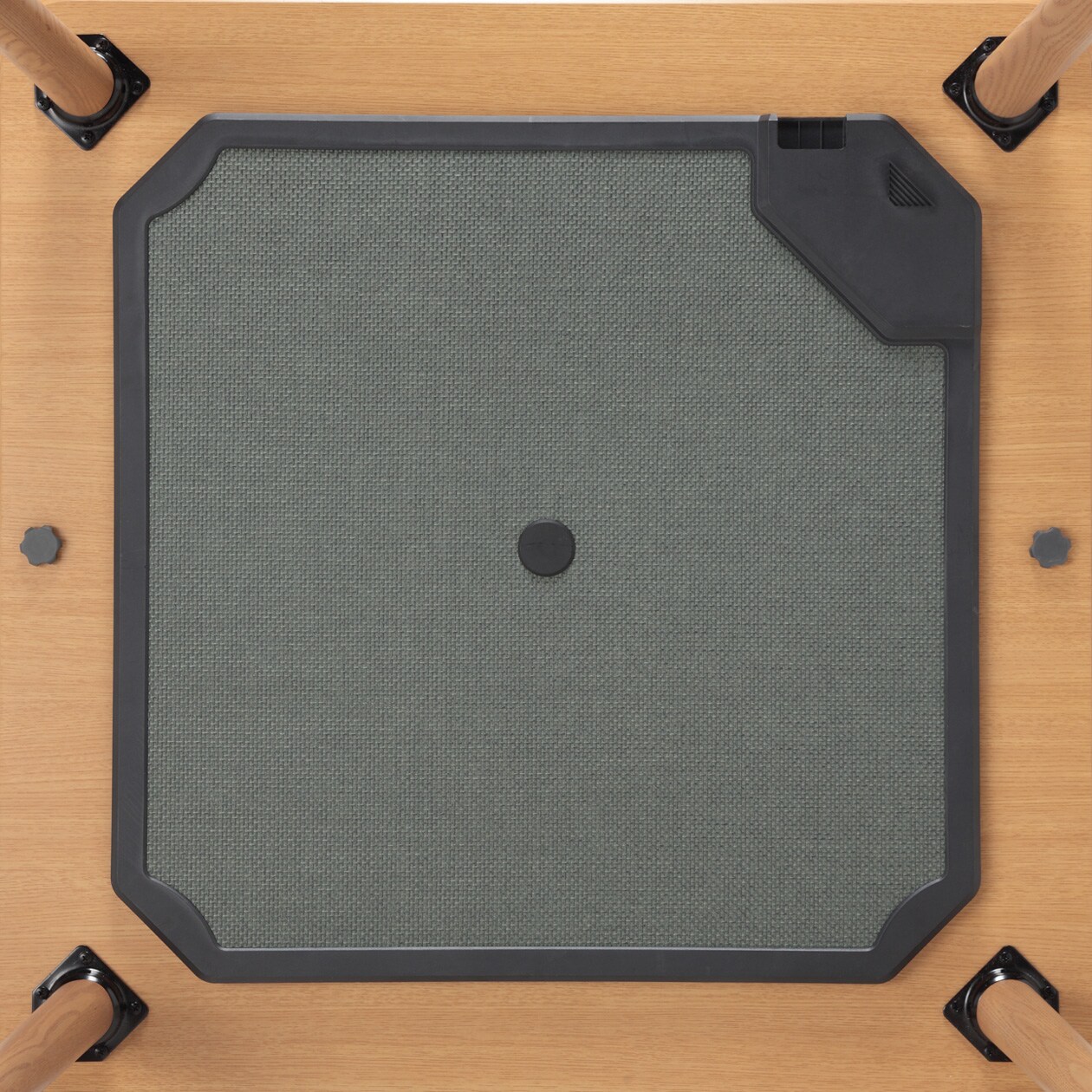 こたつ正方形・本体・タモ材・フラットヒーター