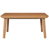 こたつ正方形・本体・タモ材・フラットヒーター