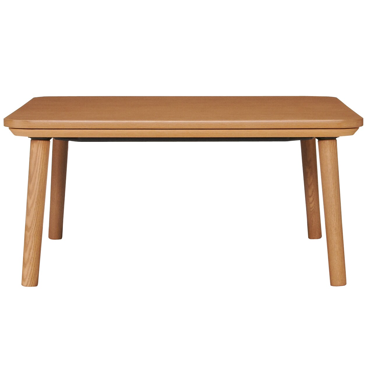 こたつ正方形・本体・タモ材・フラットヒーター