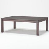 こたつ長方形・本体／ダークブラウン