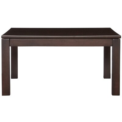 こたつ正方形・本体／ダークブラウン・大