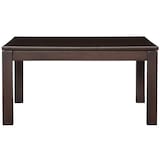 こたつ正方形・本体／ダークブラウン・大