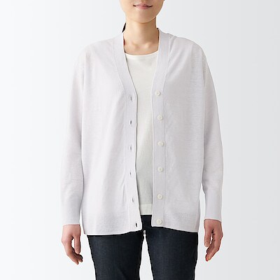 カーディガン 無印良品