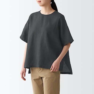 シャツ ブラウス 婦人 無印良品