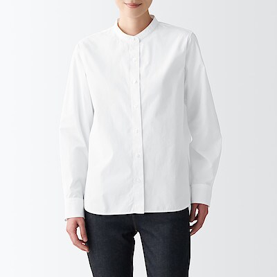 シャツ ブラウス 婦人 無印良品 シャツ ブラウス 婦人 無印良品
