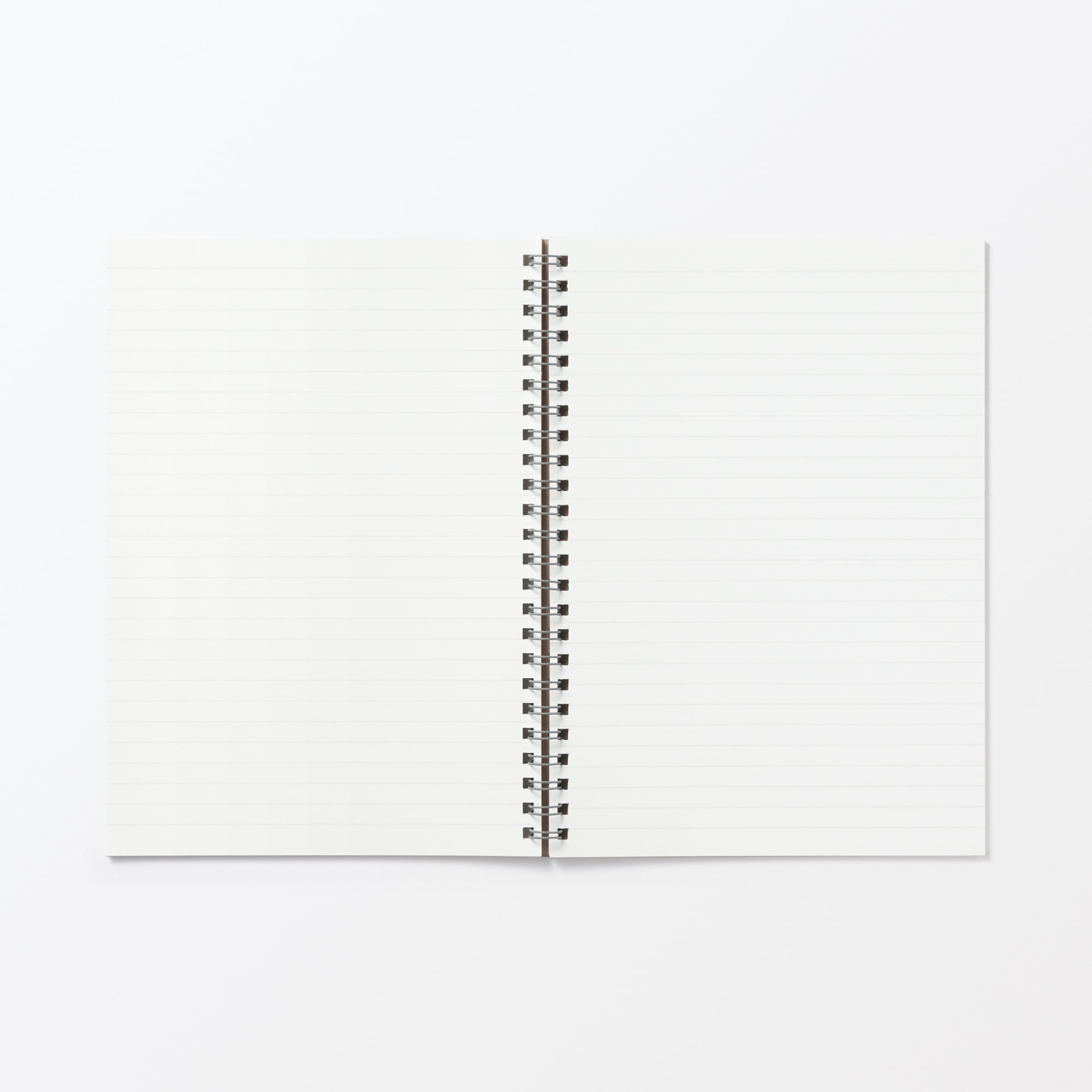 植林木ペーパーダブルリングノート／裏うつりしにくいダブルリングノート