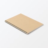 植林木ペーパーダブルリングノート／裏うつりしにくいダブルリングノート