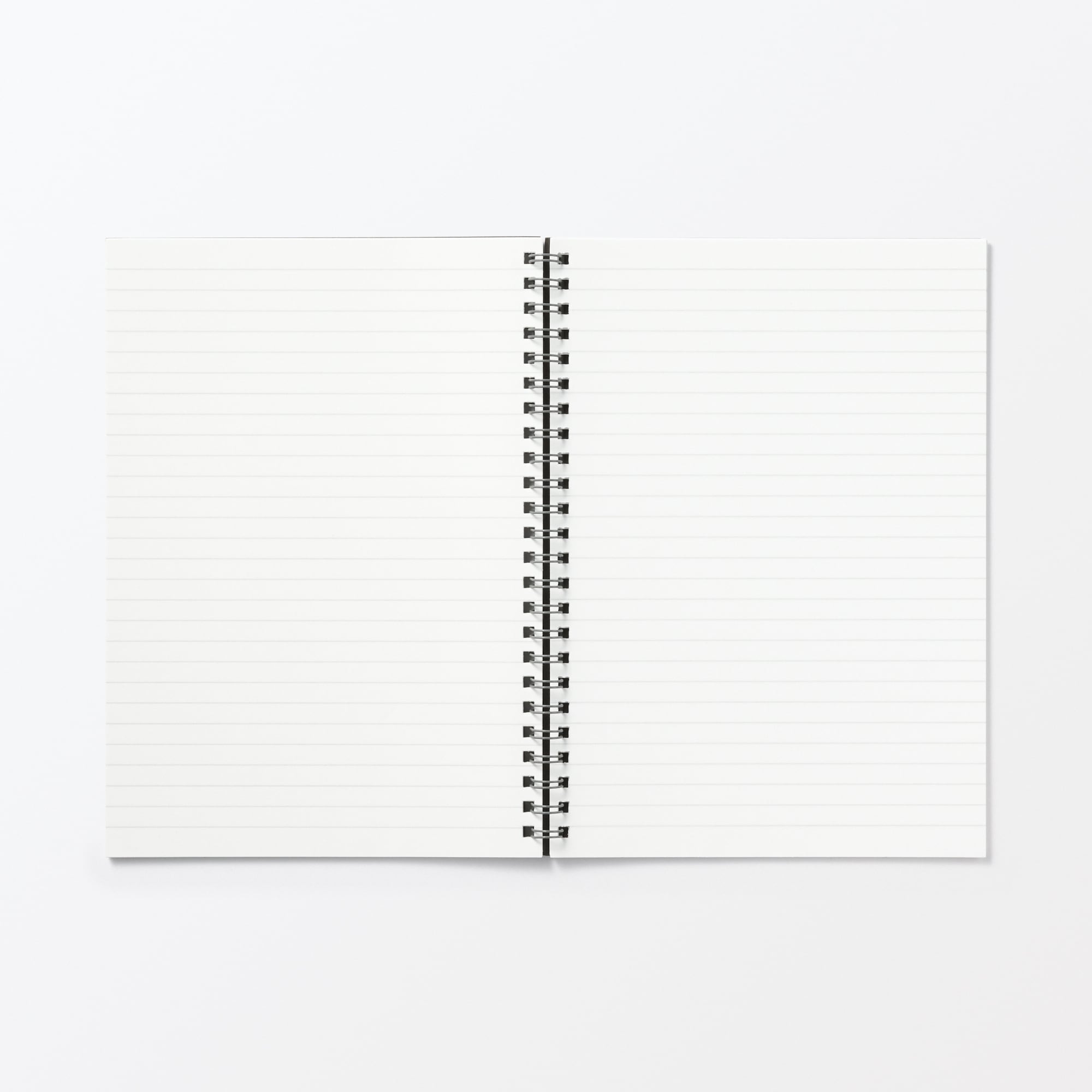 植林木ペーパーダブルリングノート／裏うつりしにくいダブルリングノート