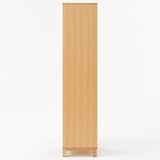 組み合わせて使える木製収納・本体・ミドルタイプ・スリム・奥行４０ｃｍ・タモ材／Ｎ