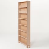 組み合わせて使える木製収納・本体・ミドルタイプ・奥行１４ｃｍ・タモ材／ナチュラル