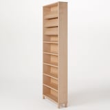 組み合わせて使える木製収納・本体・ハイタイプ・奥行２１ｃｍ・タモ材／ナチュラル