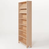 組み合わせて使える木製収納・本体・ミドルタイプ・奥行２１ｃｍ・タモ材／ナチュラル