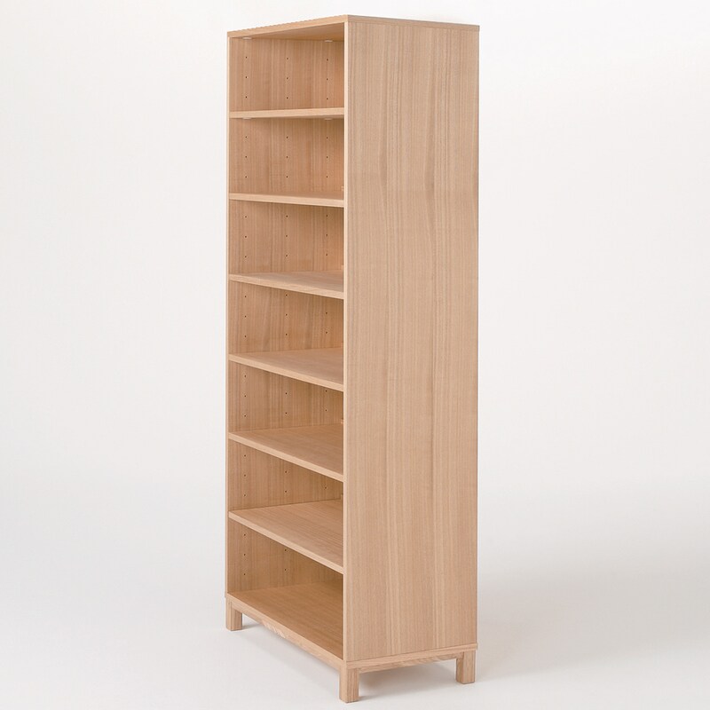 無印良品 組合せて使える木製収納 タモ材 奥行21㎝ ロータイプ 廃盤 麗し