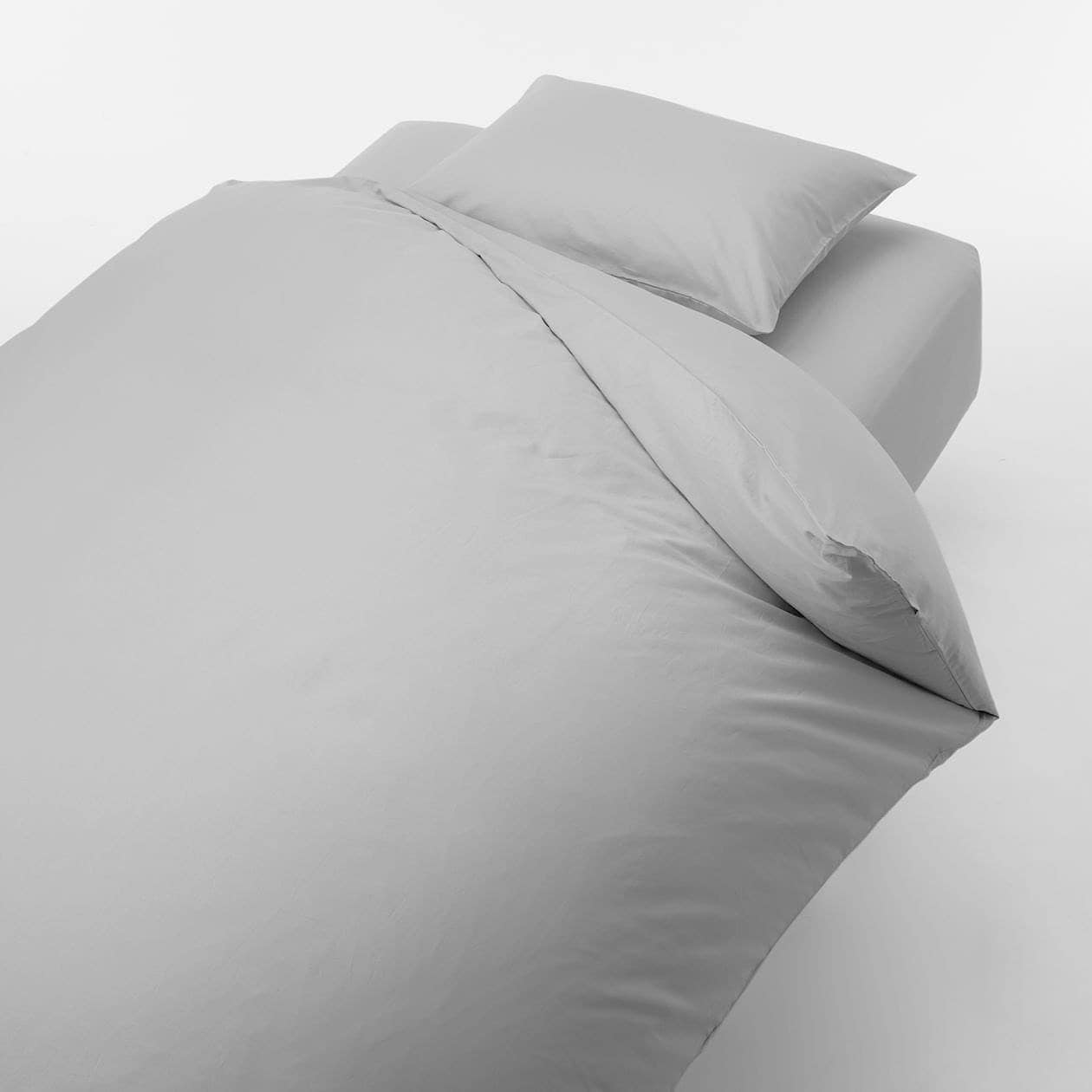 MUJI 無印良品 掛ふとん カバー シングル2枚 サテン織 ホテル