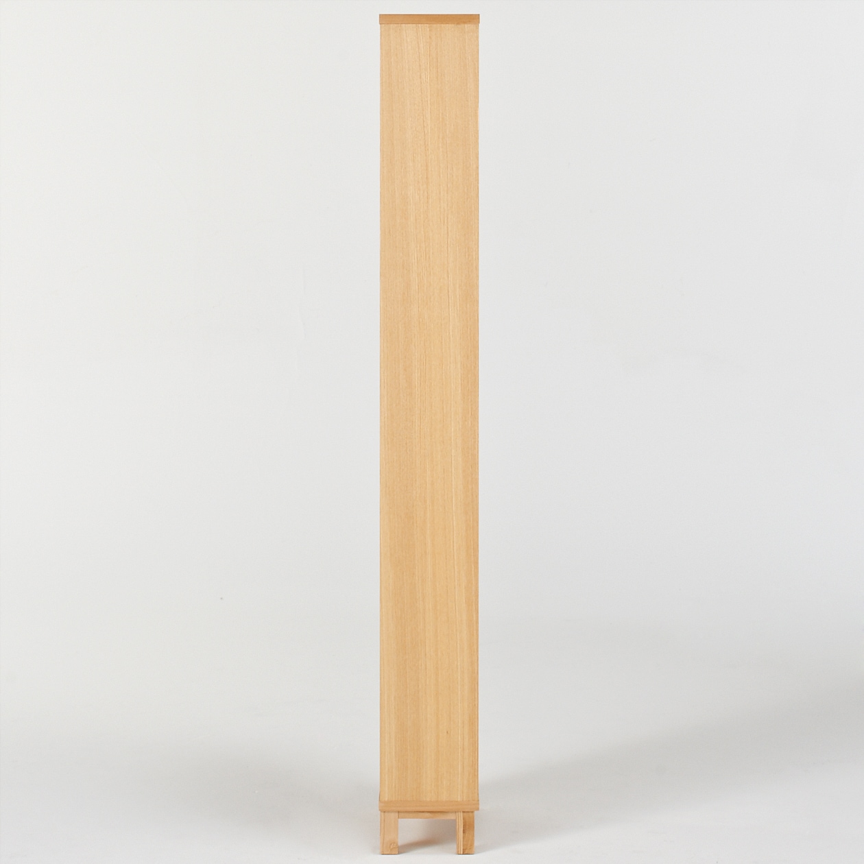 組み合わせて使える木製収納・本体・ミドルタイプ・スリム・奥行２１ｃｍ・タモ材／Ｎ
