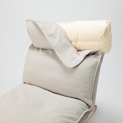 ハイバックリクライニングソファ・ポリエステル平織／ブラウン・１シーター