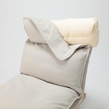 ハイバックリクライニングソファ・ポリエステル平織／ブラウン・２シーター