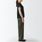 ムラ糸天竺編みフレンチスリーブＴシャツ