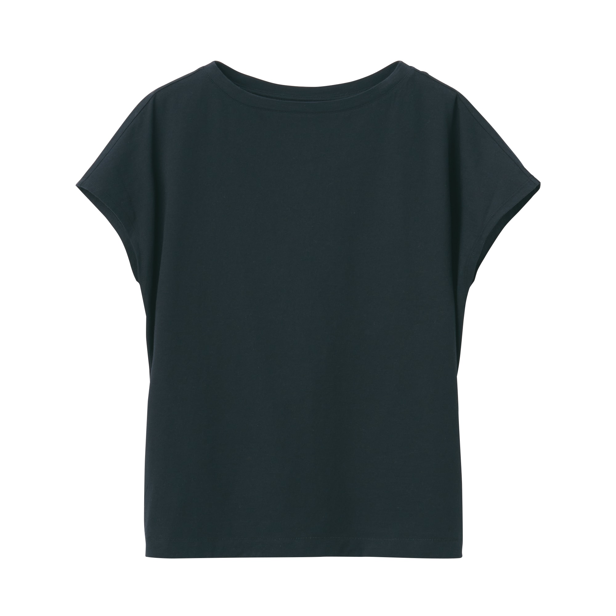 ムラ糸天竺編みフレンチスリーブＴシャツ