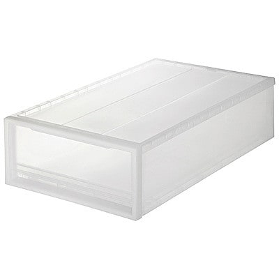 ポリプロピレン衣装ケース・引出式・小/約幅40x奥行65x高さ18cm