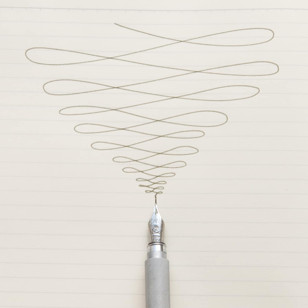 アルミ丸軸万年筆