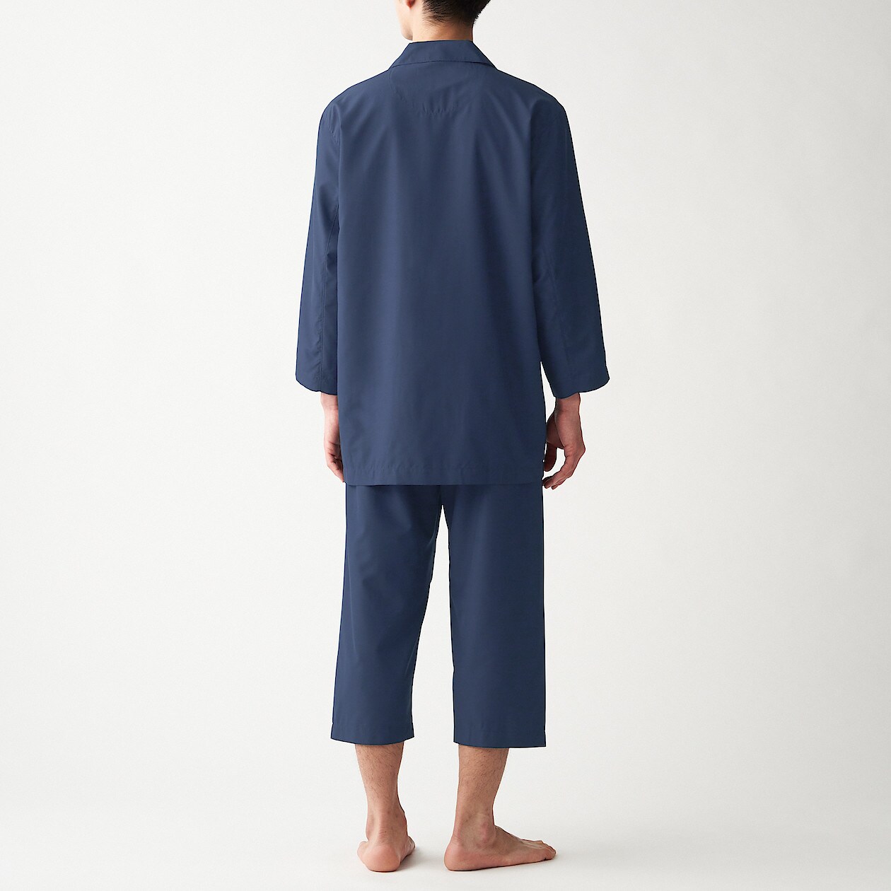 すぐ乾くトラベルパジャマ 男女兼用ｍ ｌ ネイビー パジャマ 紳士 メンズ 通販 無印良品
