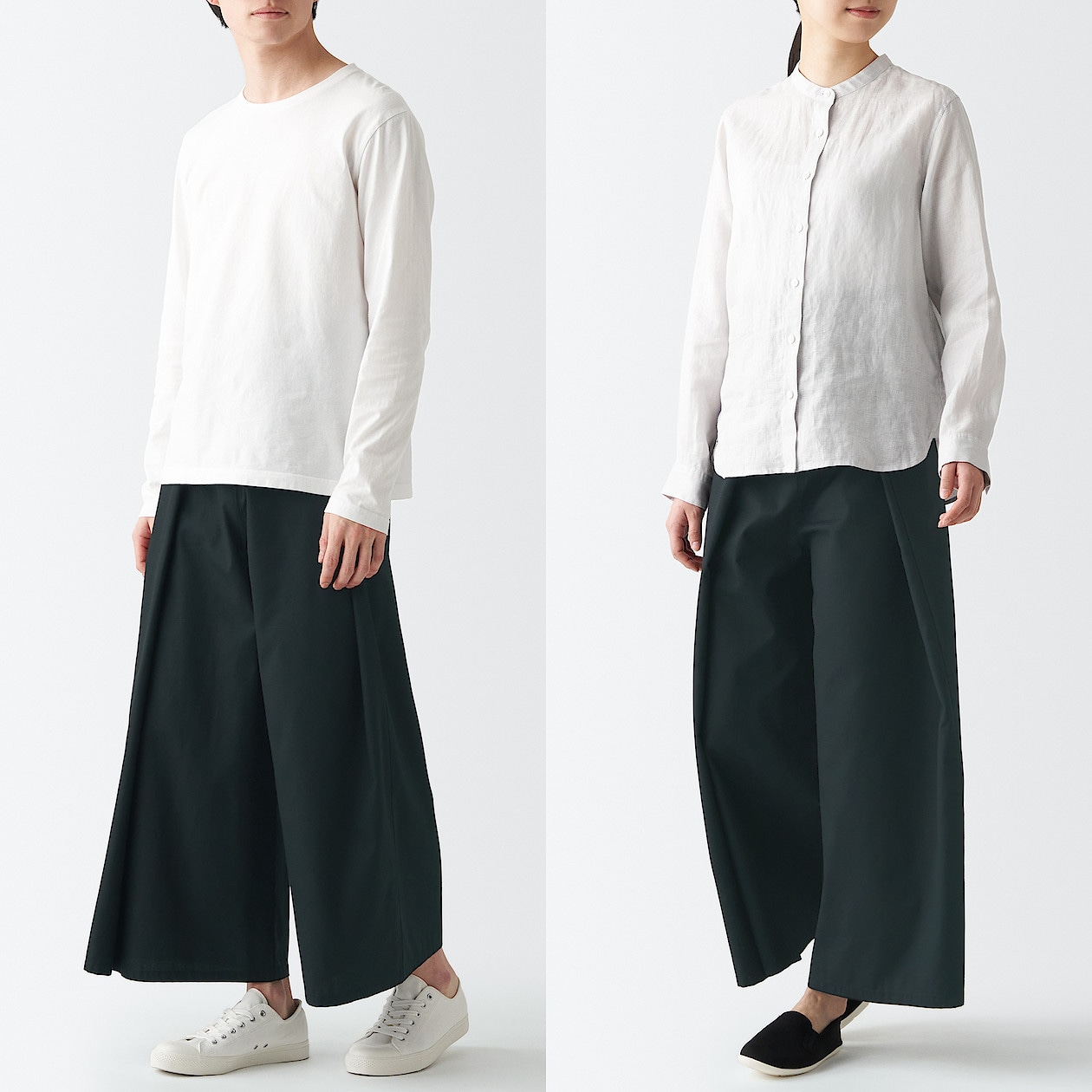 乾きやすい漁民パンツ 男女兼用ｏｎｅ ｓｉｚｅ 黒 パンツ 婦人 レディース 通販 無印良品