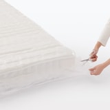 ポケットコイルマットレス　圧縮