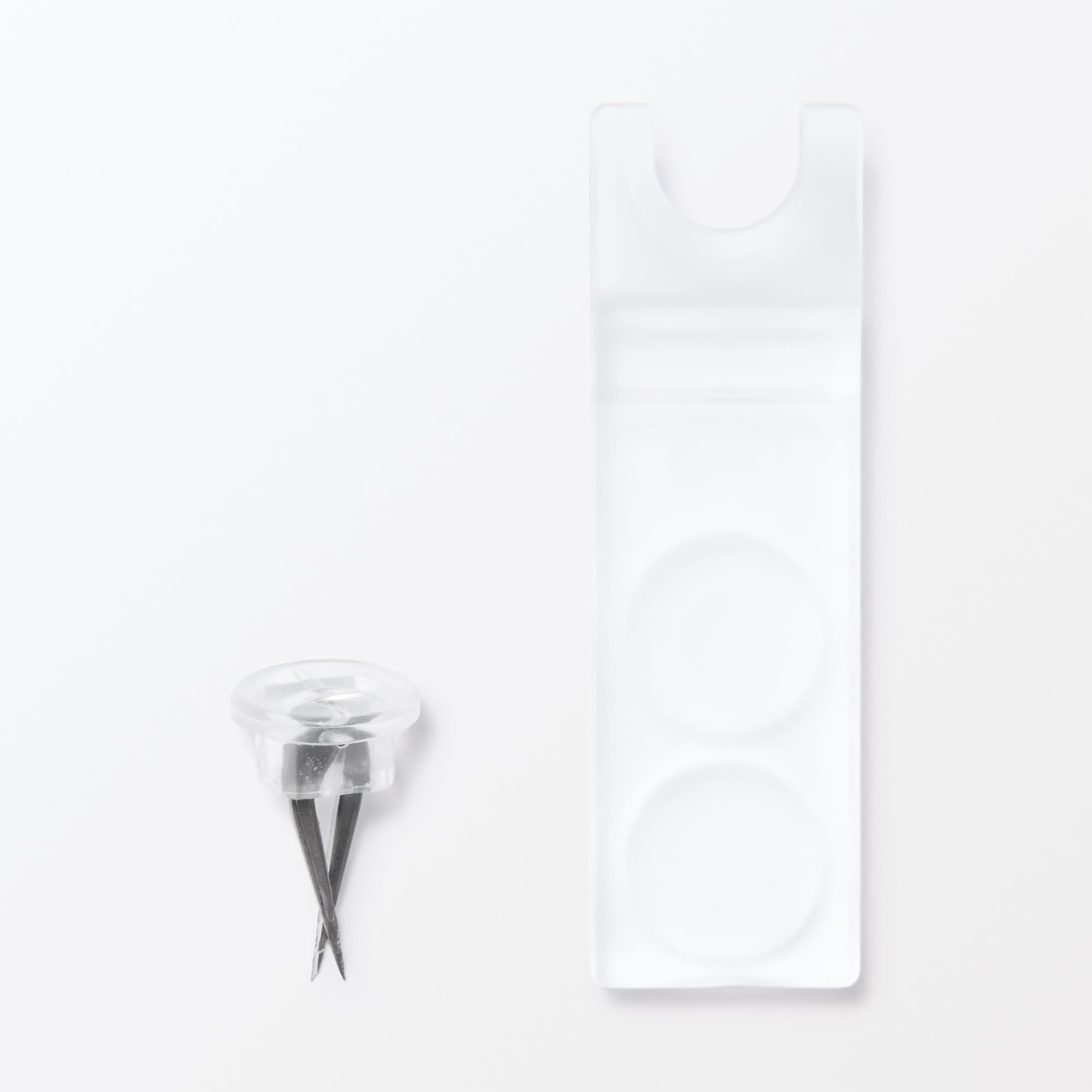 壁に付けられるアクリルディスプレイ　Ｌ字型