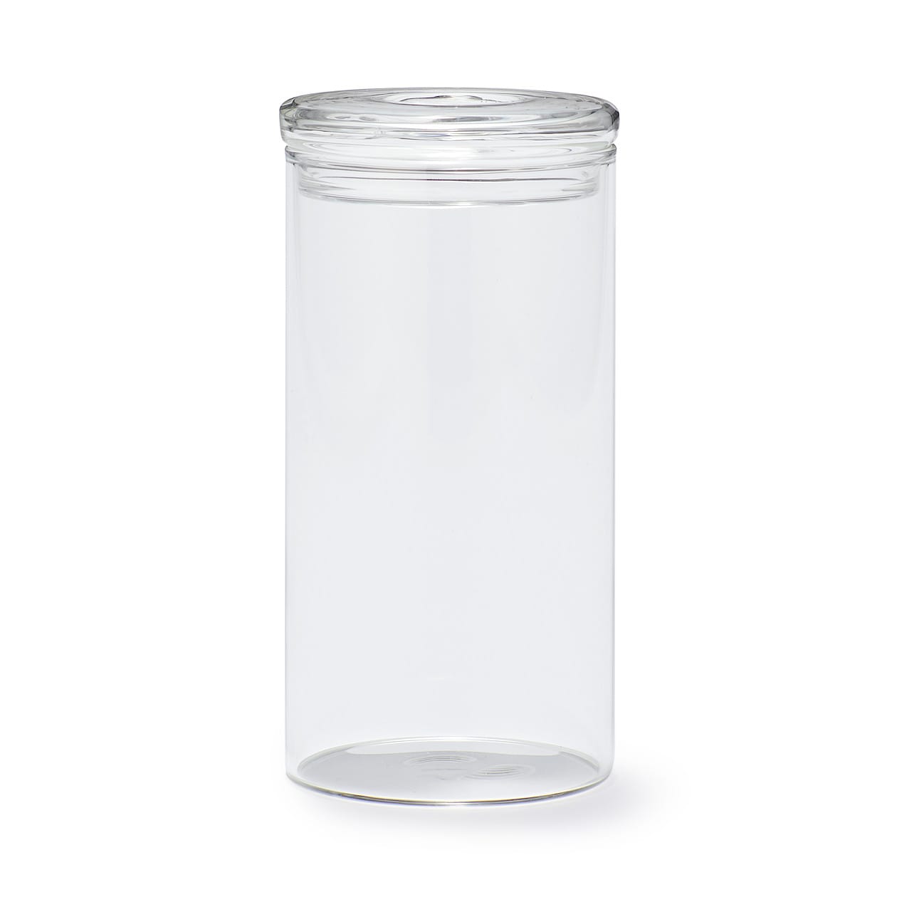 ガラス器 シリンダー型 蓋つき 透明 | 花瓶・フラワーベース 通販 | 無印良品