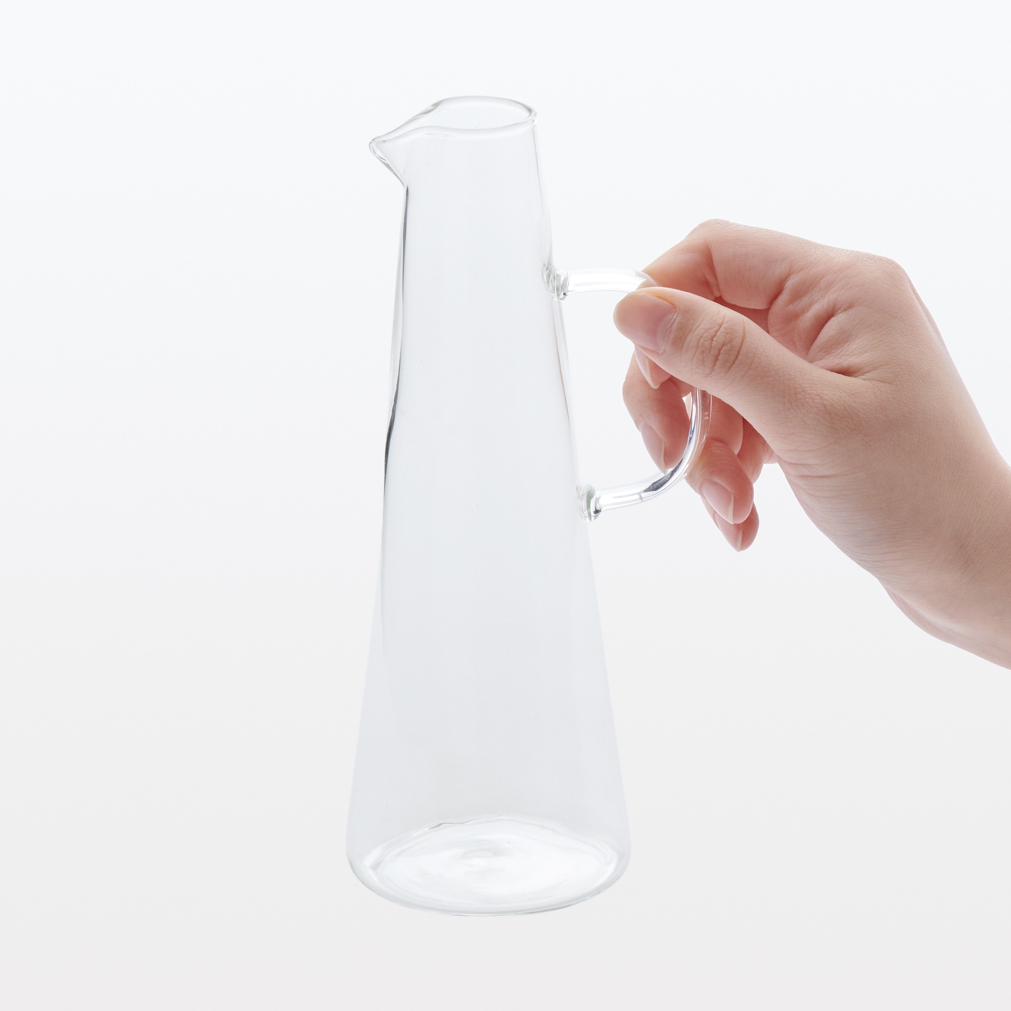 【流釉注瓶 市野茂良】注瓶 花入れ 花器 ピッチャー ガラス器 ピッチャー型 | 無印良品