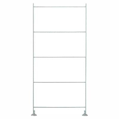 【２点セット】スチールユニットシェルフ　追加用帆立　小　グレー