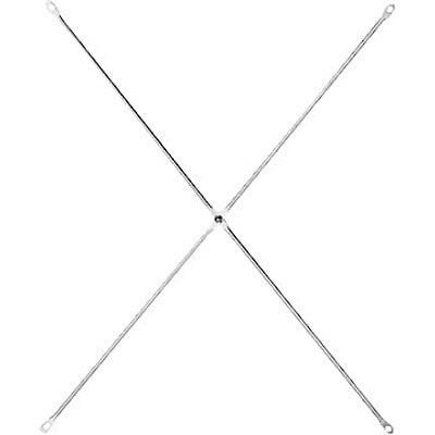 【２点セット】ステンレスユニットシェルフ　ステンレスクロスバー　小　幅５６ｃｍタイプ用