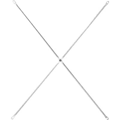 【２点セット】ステンレスユニットシェルフ　ステンレスクロスバー　小