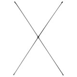 【２点セット】ステンレスユニットシェルフ　ステンレスクロスバー　大